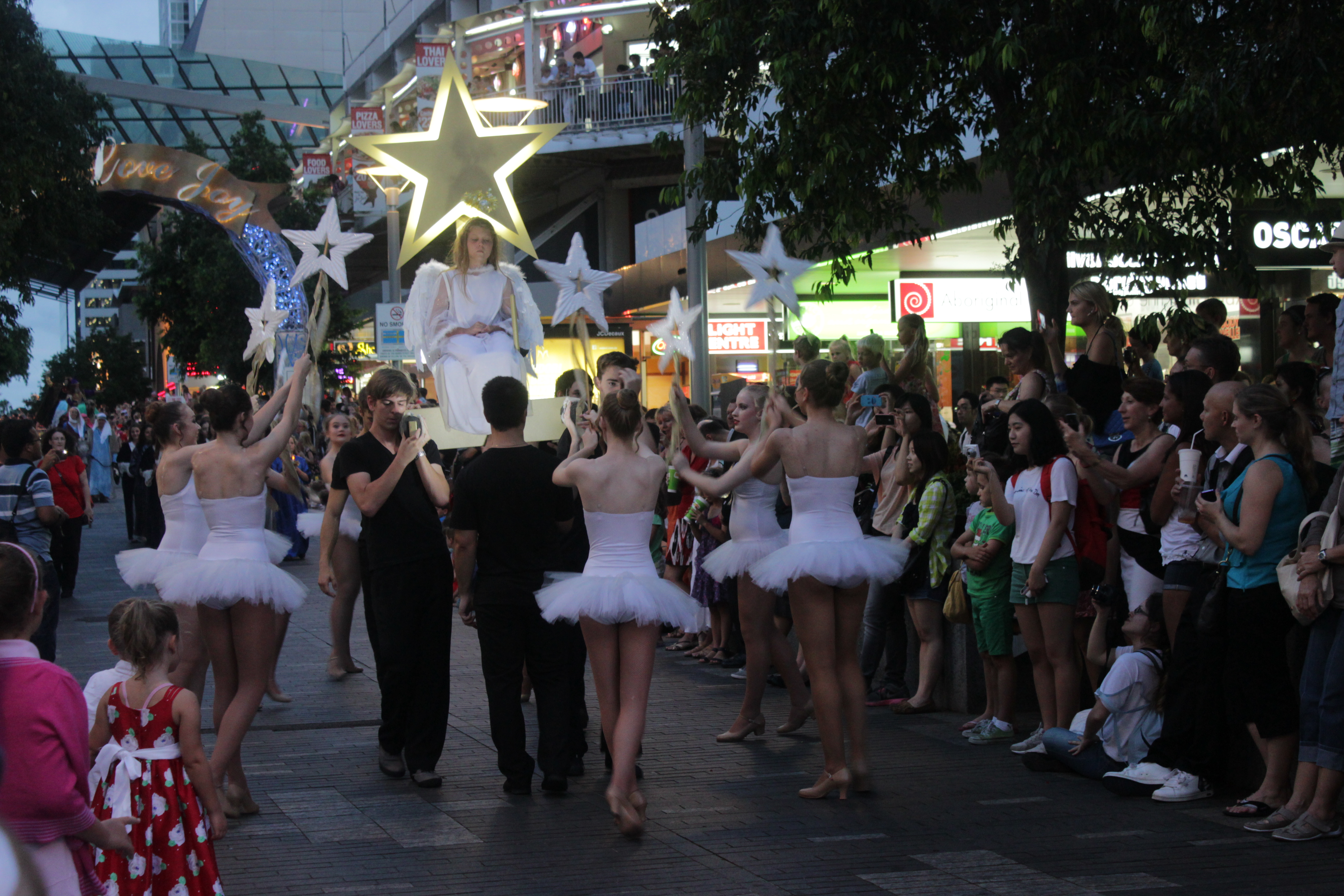 Queen Street Parade in Brisbane