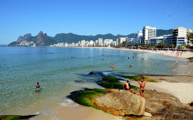 Arpoador Beach, Rio de Janeiro, Brazil