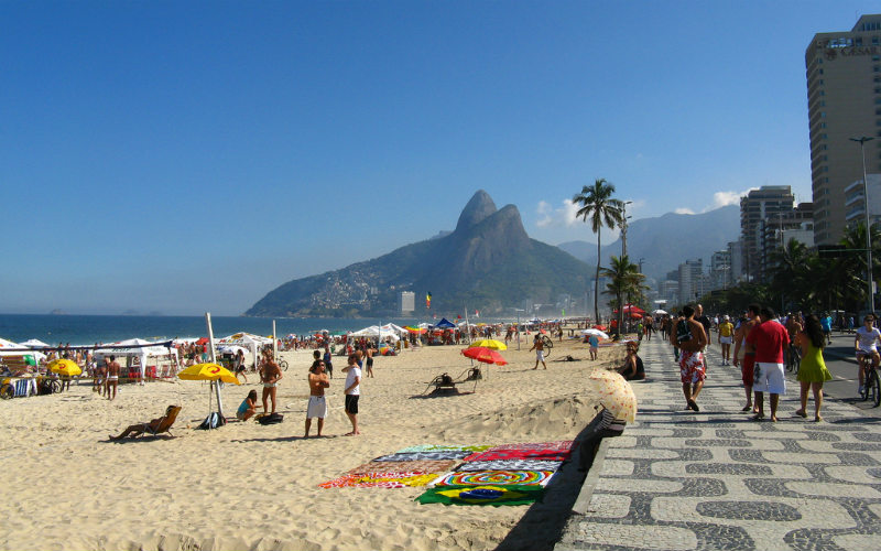 Ipanema Beach, Rio de Janeiro, Brazil