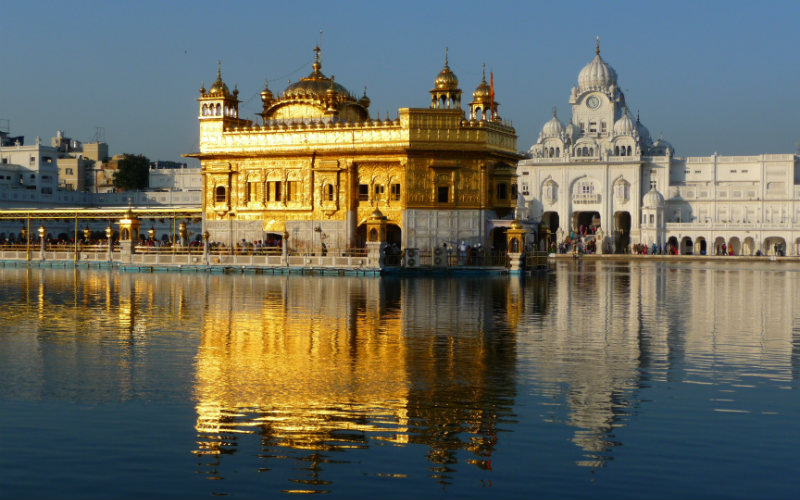 Golden Temple at Amritsar, India