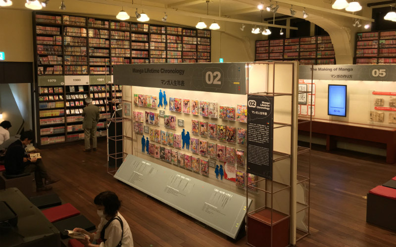 Kyoto International Manga Museum, Kyoto, Japan