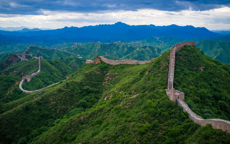 The Great Wall of China at Jinshanling, China