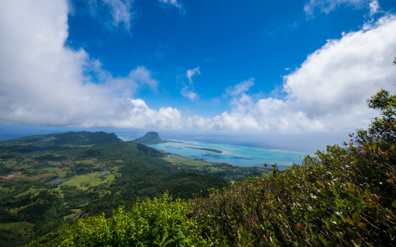 Mauritius beaches and hinterland