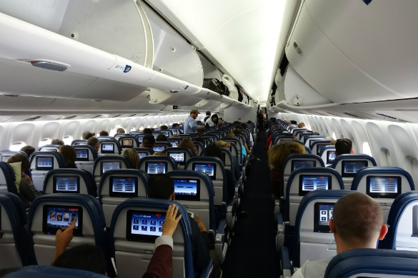 Economy flight from Delta Airlines