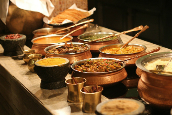 India food buffet