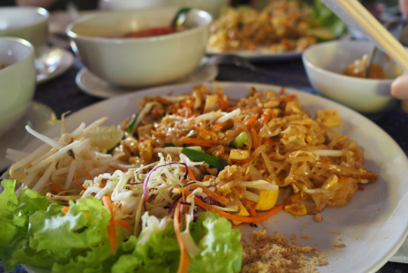 Thai noodle dish