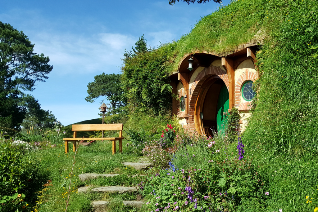 A house used at the Hobbiton movie set